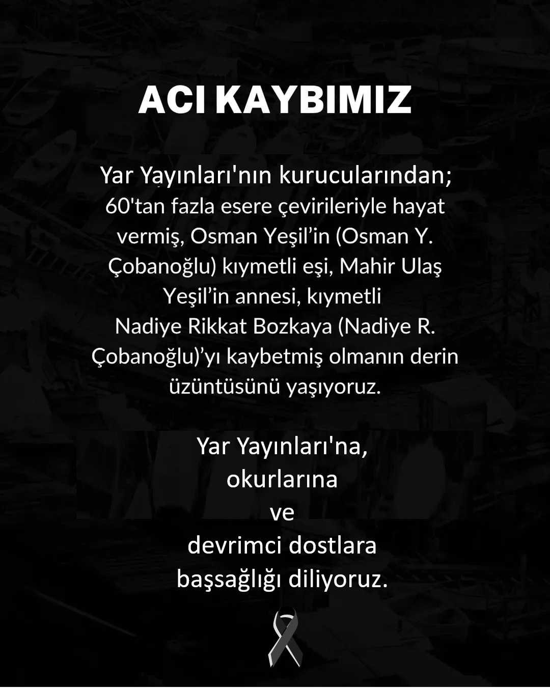Karl Marks-Friedrich Engels-Vladimir İlyiç Lenin-Mahir Çayan